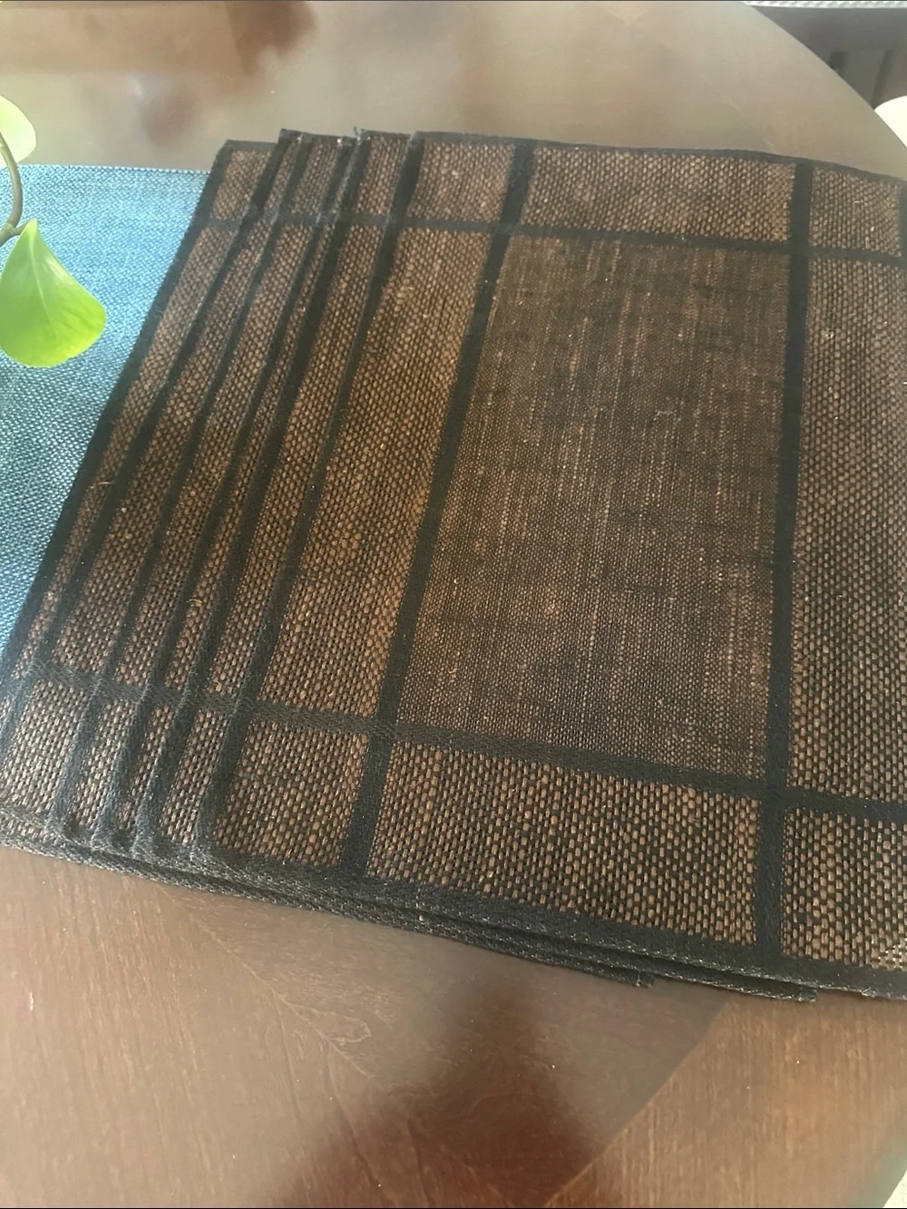 Rich’s Raffia Rectangular Bundle of 6 Placemats